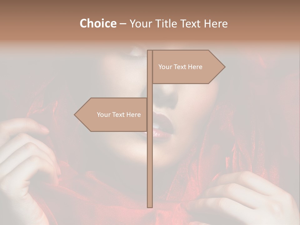 Persian Asian Clothing PowerPoint Template