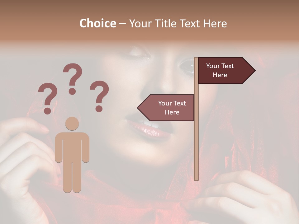 Persian Asian Clothing PowerPoint Template