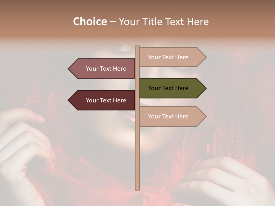 Persian Asian Clothing PowerPoint Template