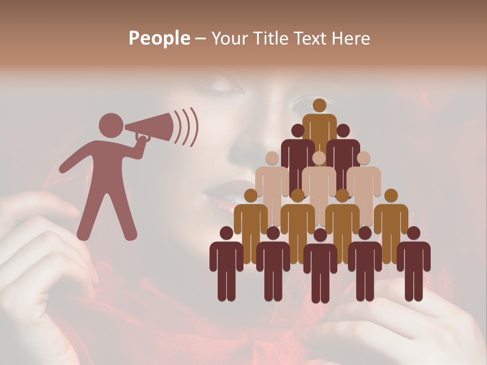 Persian Asian Clothing PowerPoint Template