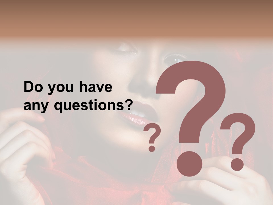 Persian Asian Clothing PowerPoint Template