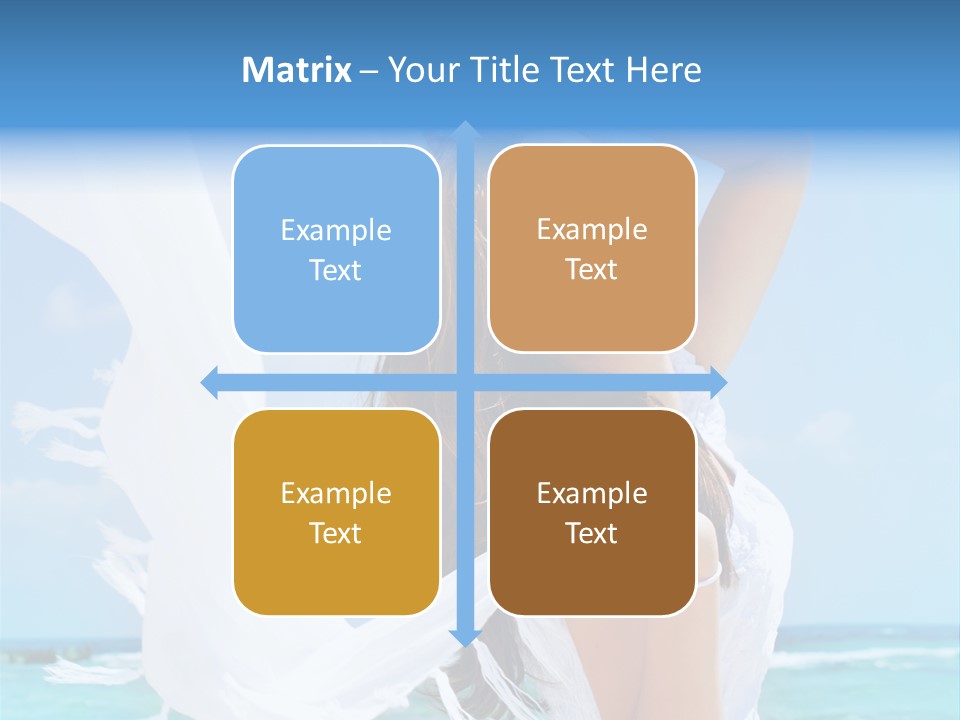 Beautiful Happy Sand PowerPoint Template