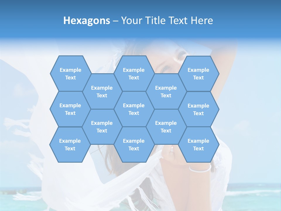 Beautiful Happy Sand PowerPoint Template