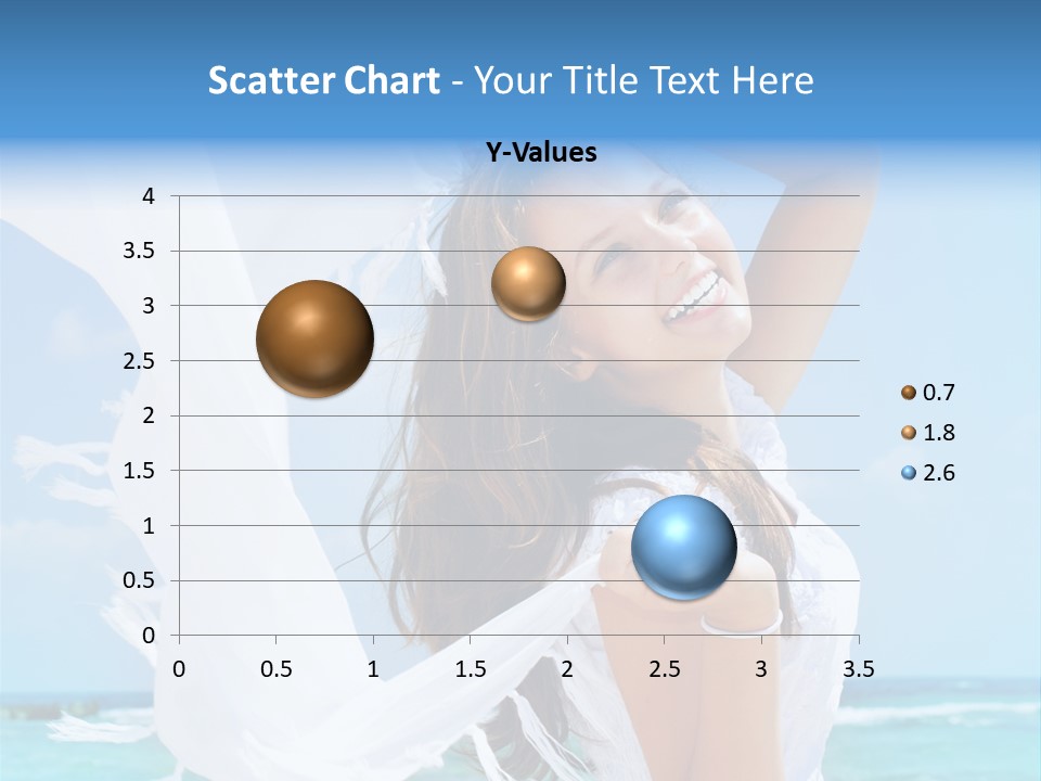 Beautiful Happy Sand PowerPoint Template