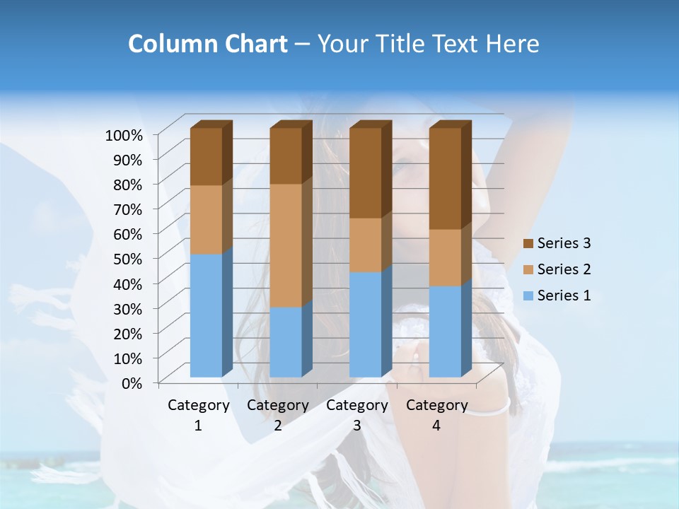 Beautiful Happy Sand PowerPoint Template