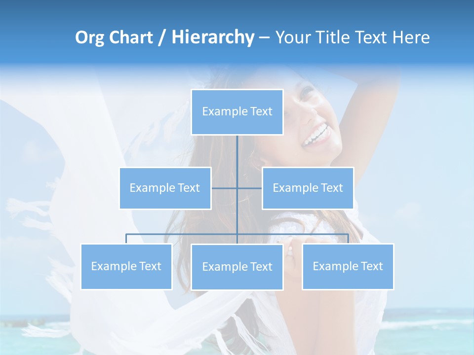 Beautiful Happy Sand PowerPoint Template