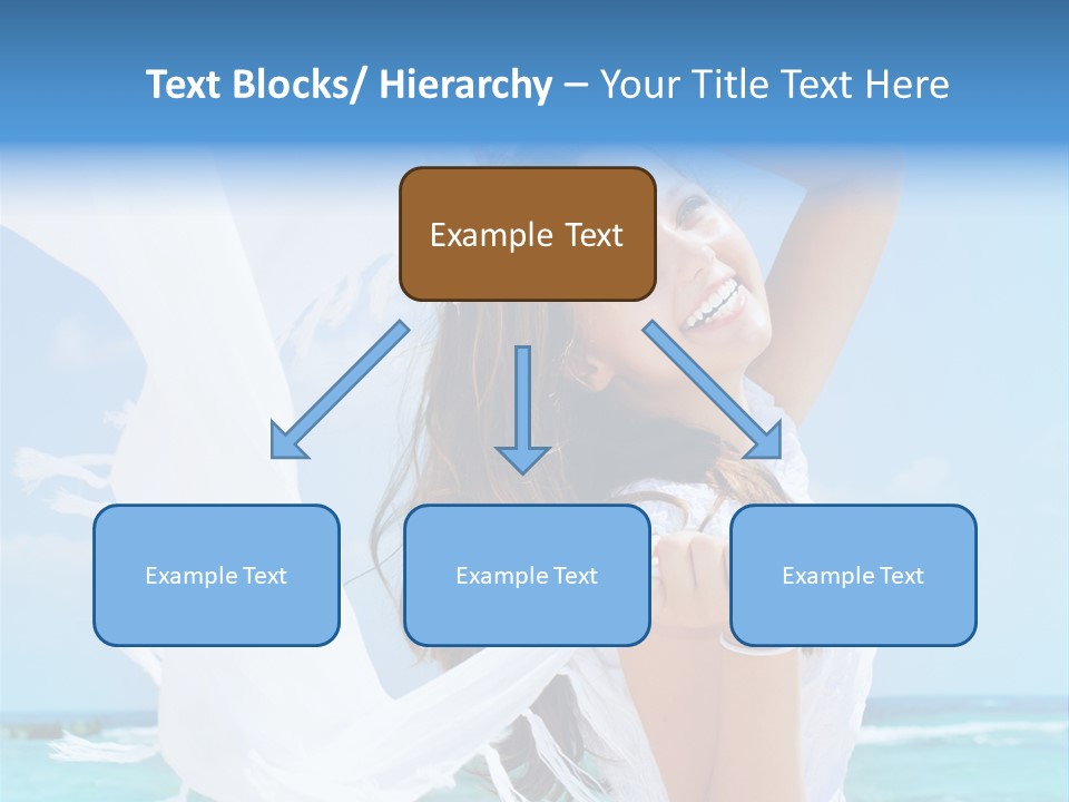 Beautiful Happy Sand PowerPoint Template