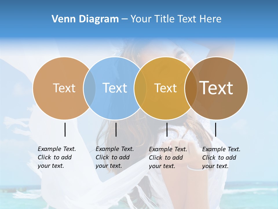 Beautiful Happy Sand PowerPoint Template
