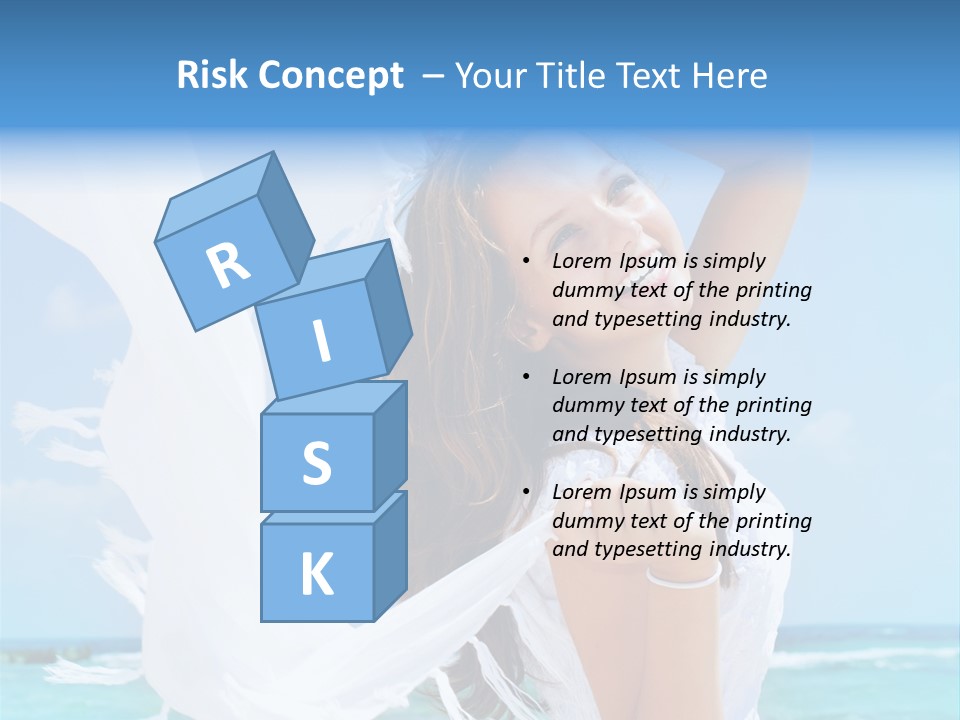 Beautiful Happy Sand PowerPoint Template