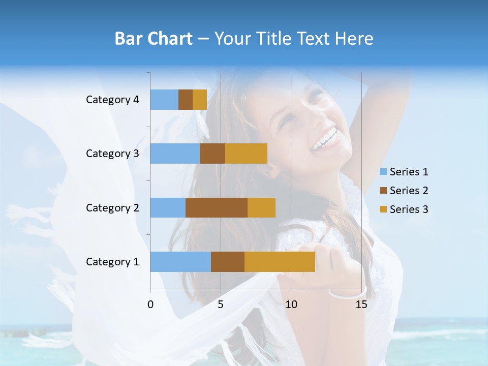 Beautiful Happy Sand PowerPoint Template