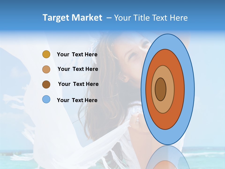 Beautiful Happy Sand PowerPoint Template