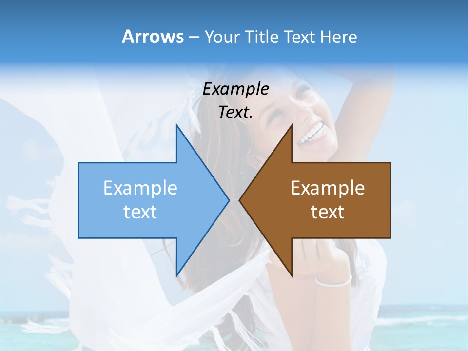 Beautiful Happy Sand PowerPoint Template