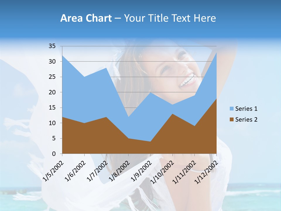 Beautiful Happy Sand PowerPoint Template