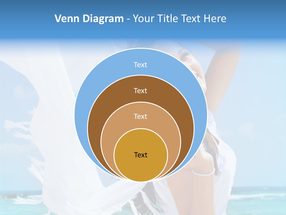 Beautiful Happy Sand PowerPoint Template