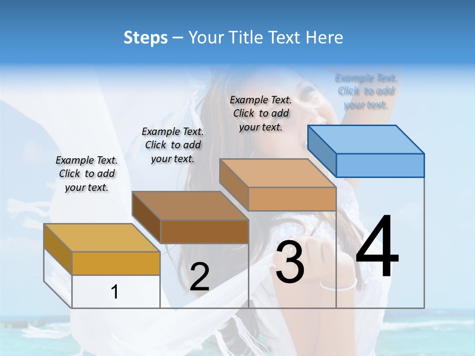 Beautiful Happy Sand PowerPoint Template