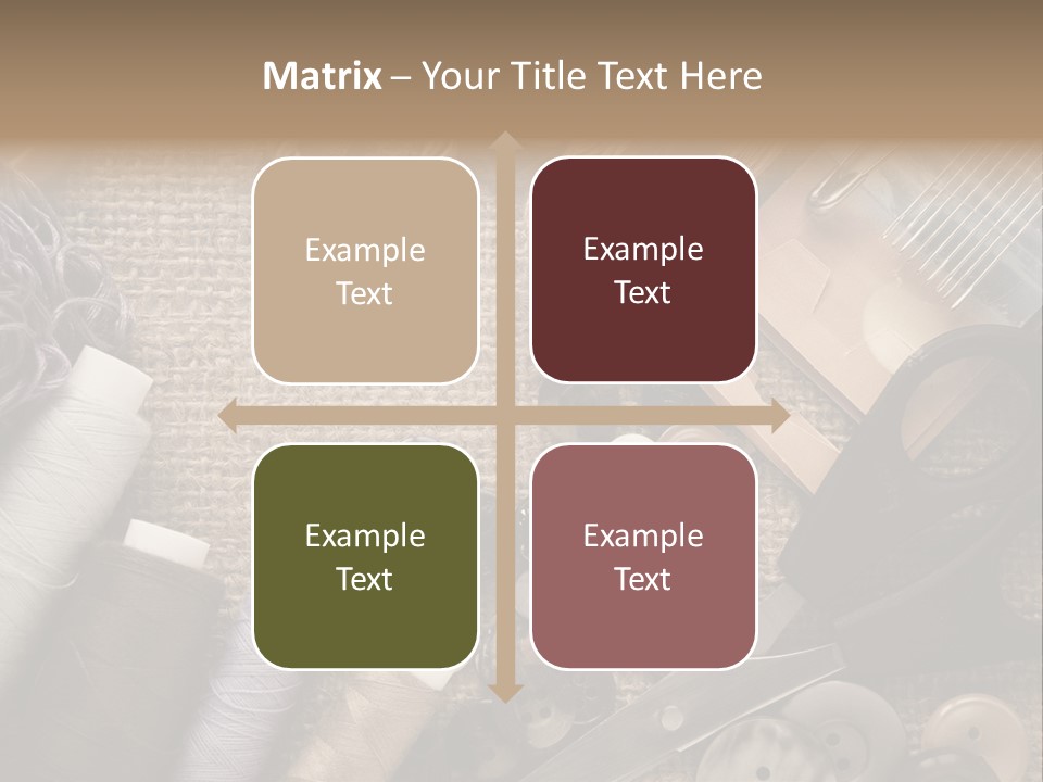 Cotton Pink Blades PowerPoint Template