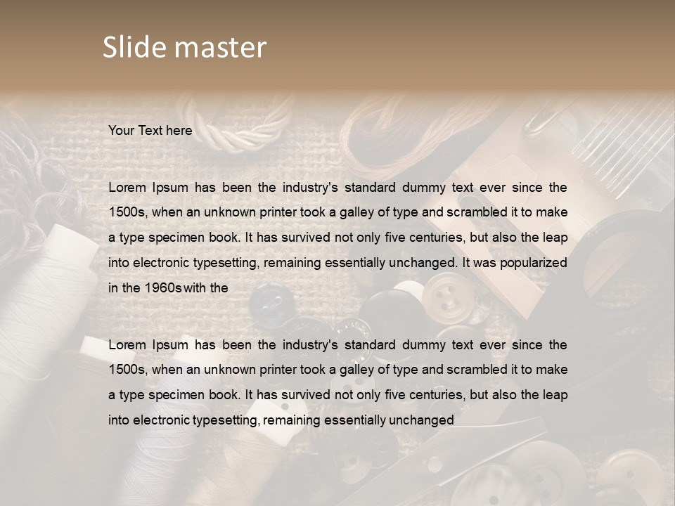 Cotton Pink Blades PowerPoint Template