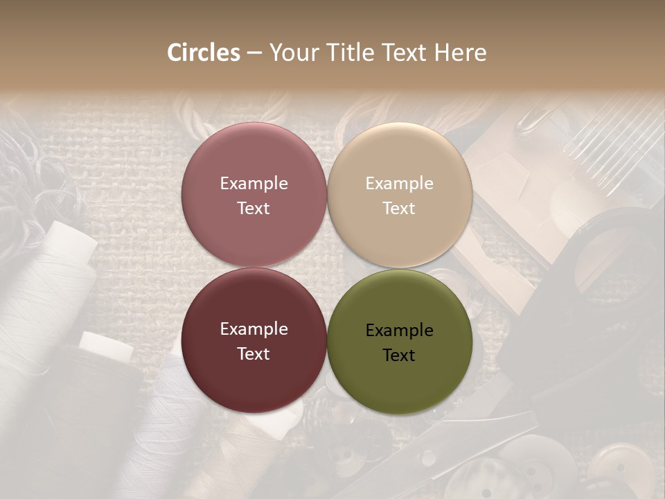 Cotton Pink Blades PowerPoint Template