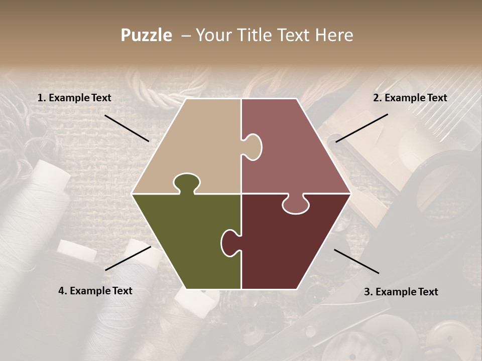 Cotton Pink Blades PowerPoint Template