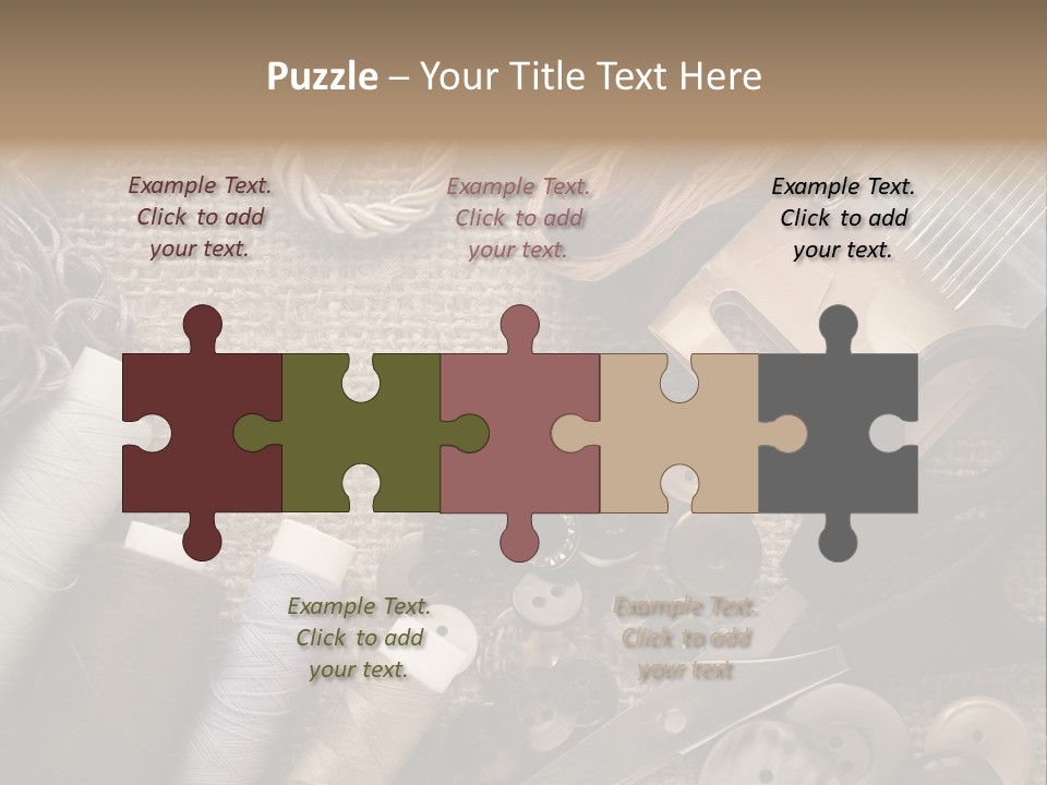 Cotton Pink Blades PowerPoint Template