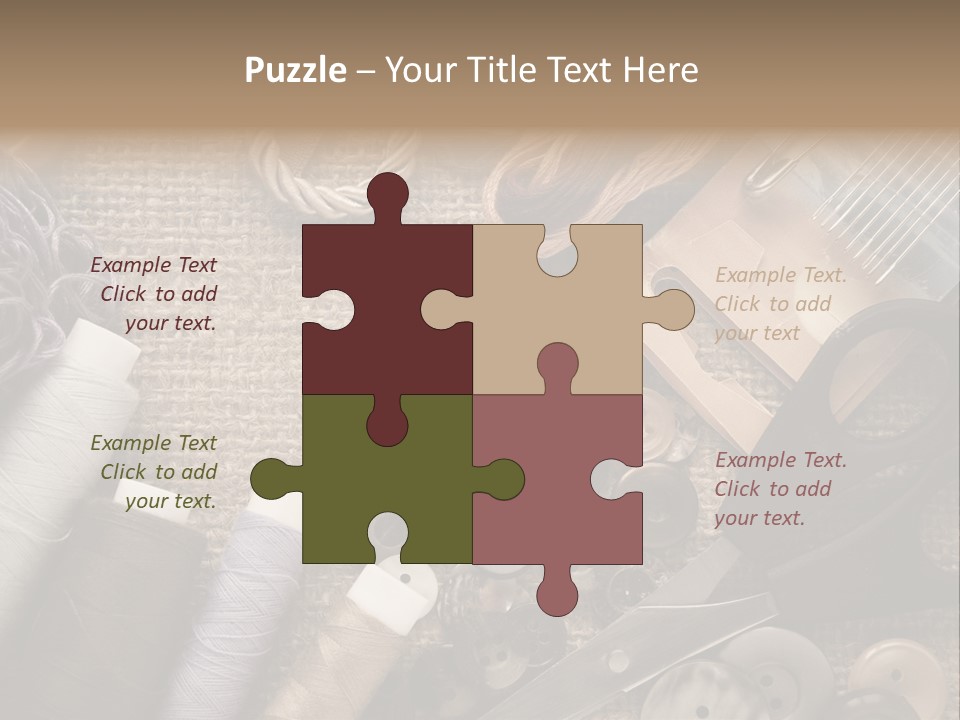 Cotton Pink Blades PowerPoint Template