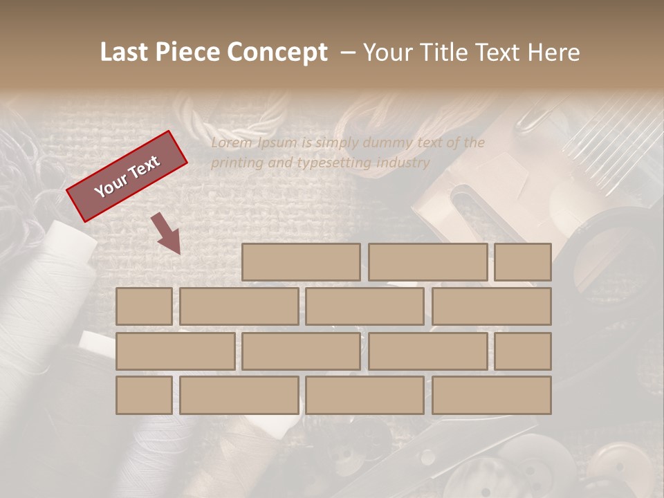 Cotton Pink Blades PowerPoint Template