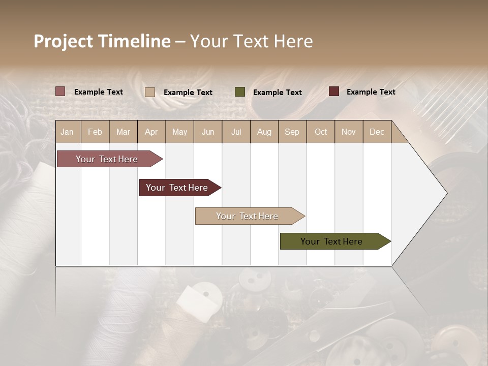 Cotton Pink Blades PowerPoint Template