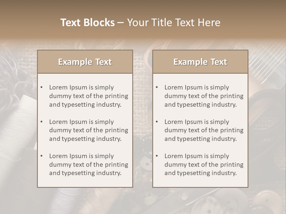 Cotton Pink Blades PowerPoint Template