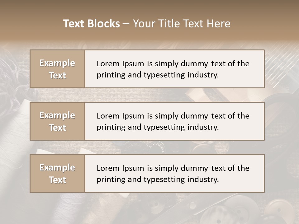 Cotton Pink Blades PowerPoint Template