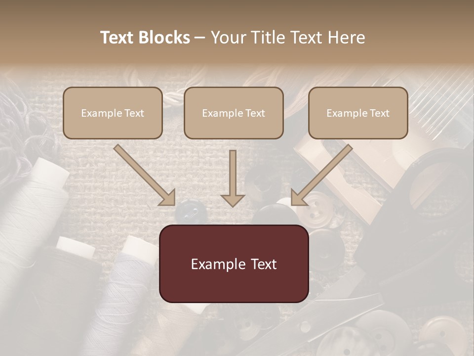 Cotton Pink Blades PowerPoint Template