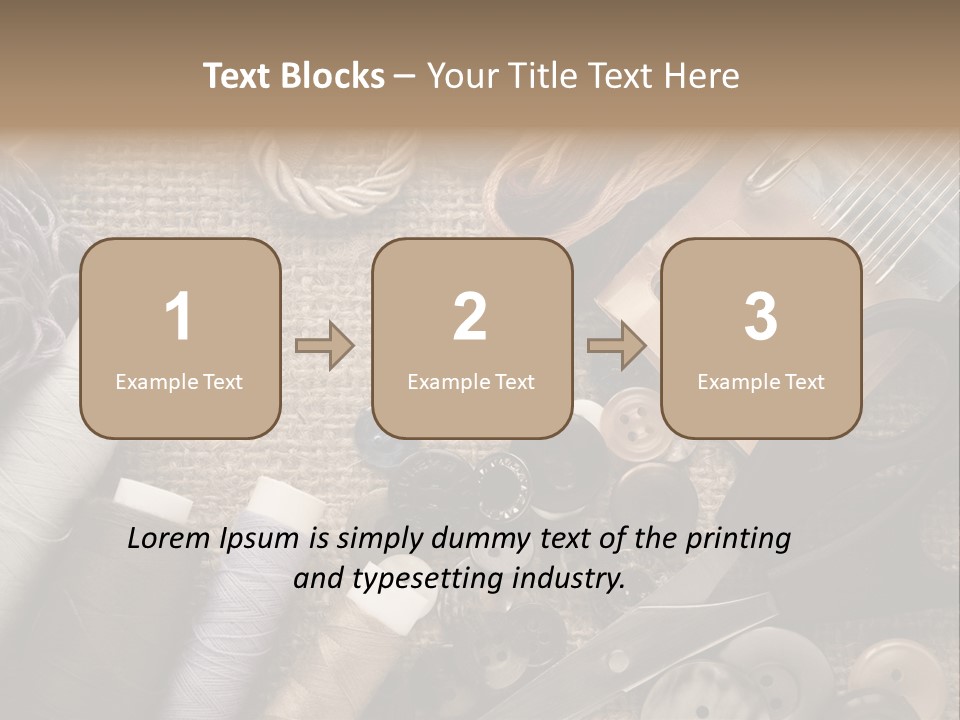 Cotton Pink Blades PowerPoint Template