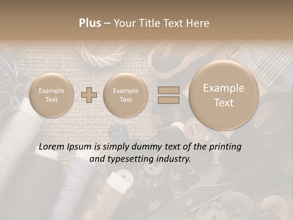 Cotton Pink Blades PowerPoint Template