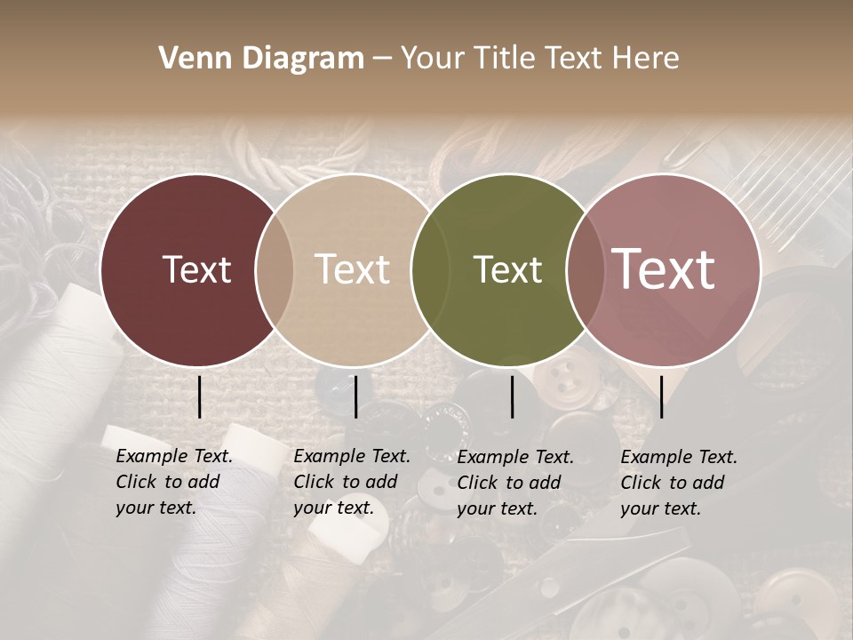 Cotton Pink Blades PowerPoint Template