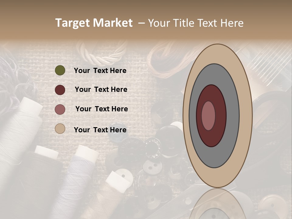 Cotton Pink Blades PowerPoint Template