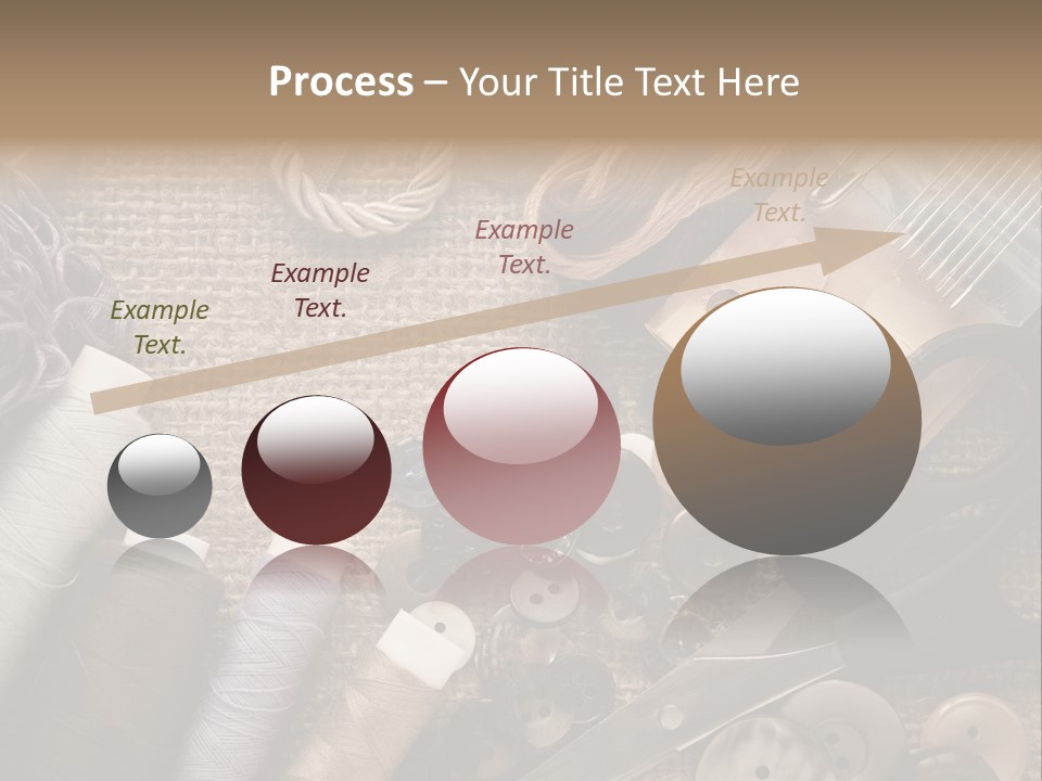 Cotton Pink Blades PowerPoint Template