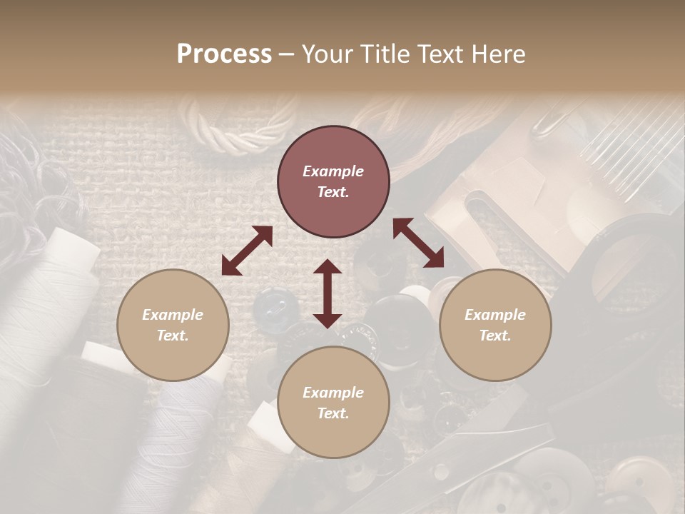 Cotton Pink Blades PowerPoint Template