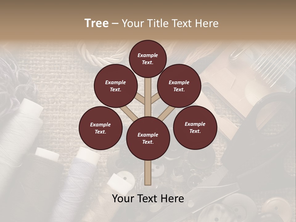 Cotton Pink Blades PowerPoint Template