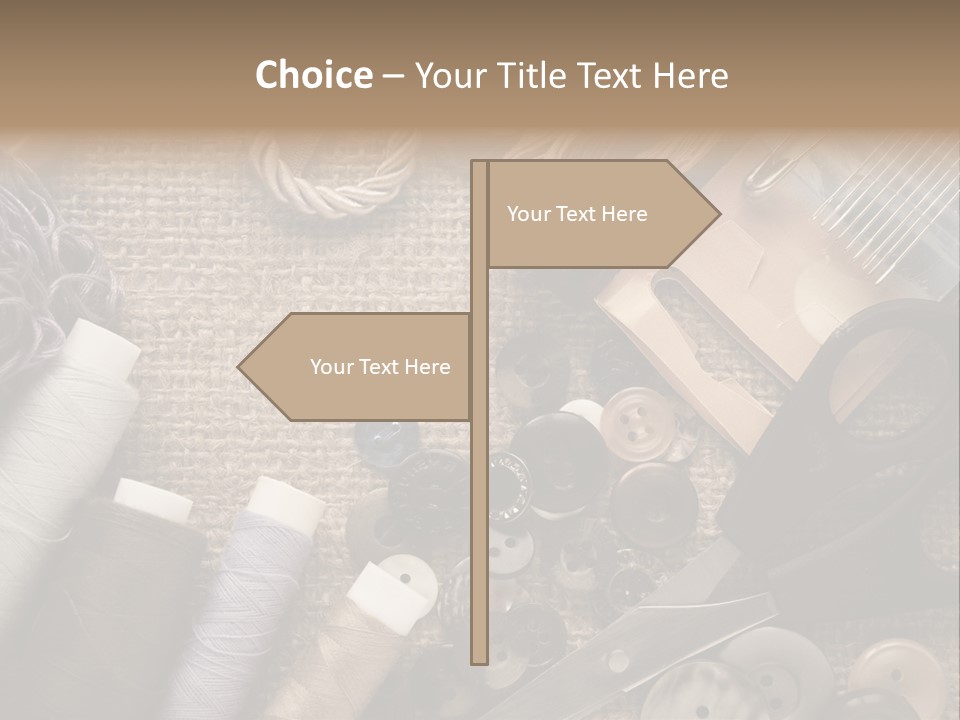 Cotton Pink Blades PowerPoint Template