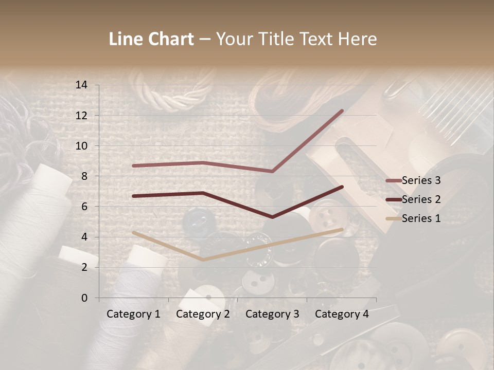 Cotton Pink Blades PowerPoint Template