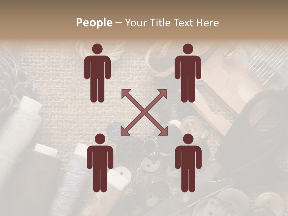 Cotton Pink Blades PowerPoint Template