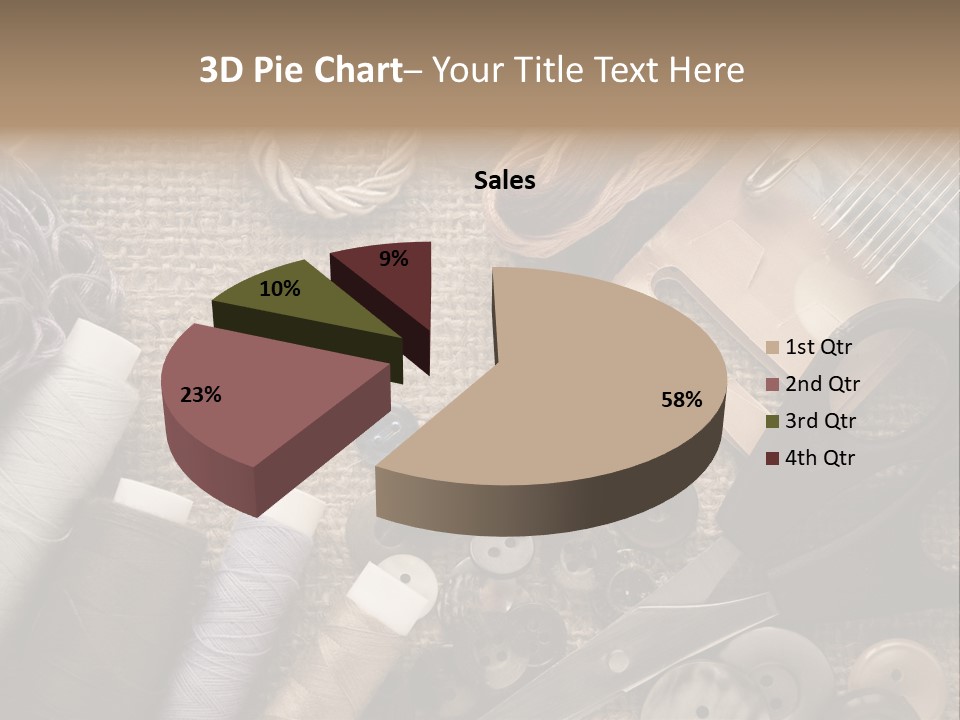 Cotton Pink Blades PowerPoint Template