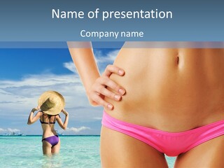 Water Healthy Idyllic PowerPoint Template