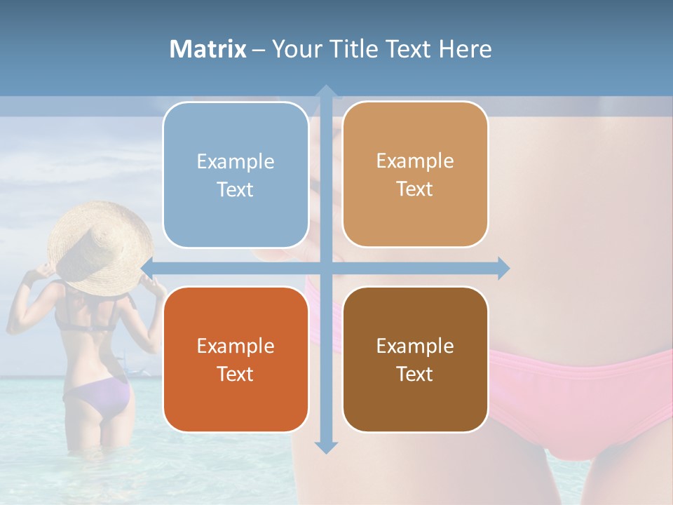 Water Healthy Idyllic PowerPoint Template