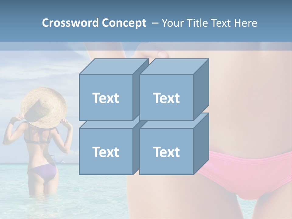 Water Healthy Idyllic PowerPoint Template