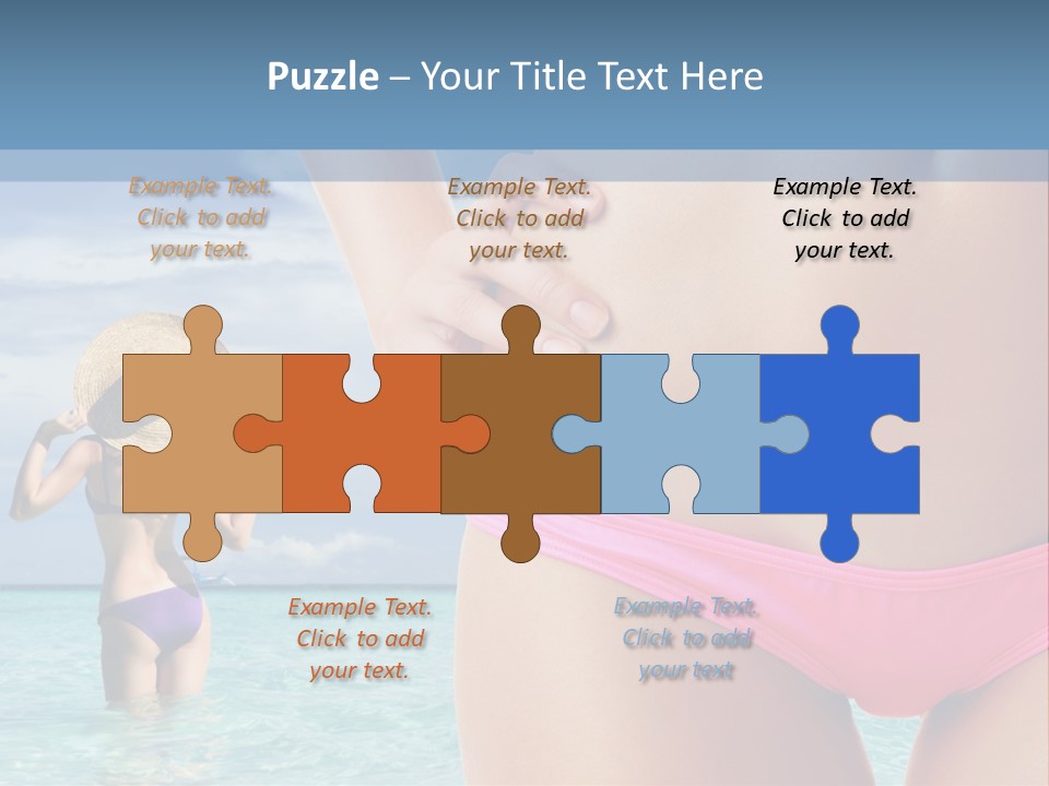 Water Healthy Idyllic PowerPoint Template