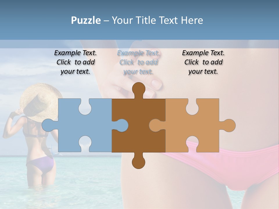 Water Healthy Idyllic PowerPoint Template