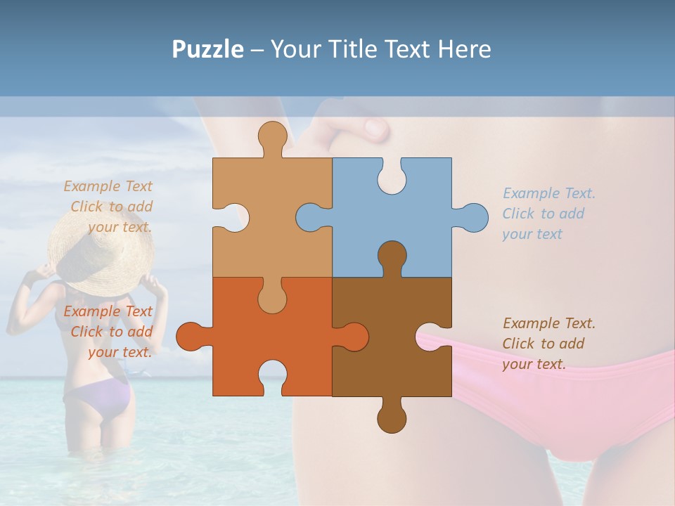 Water Healthy Idyllic PowerPoint Template