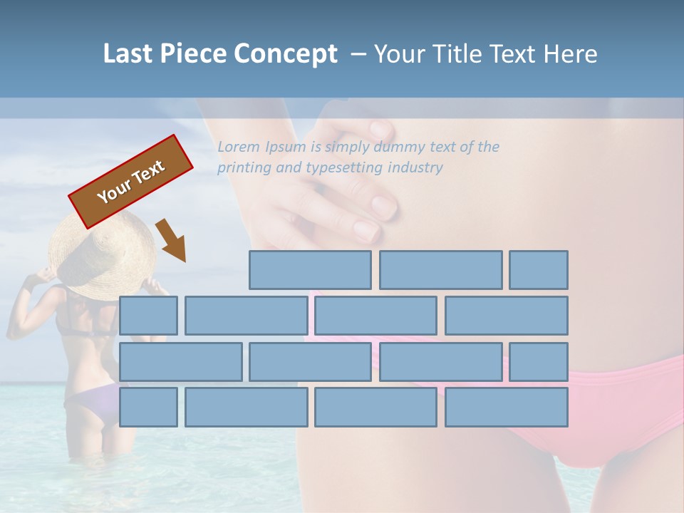 Water Healthy Idyllic PowerPoint Template
