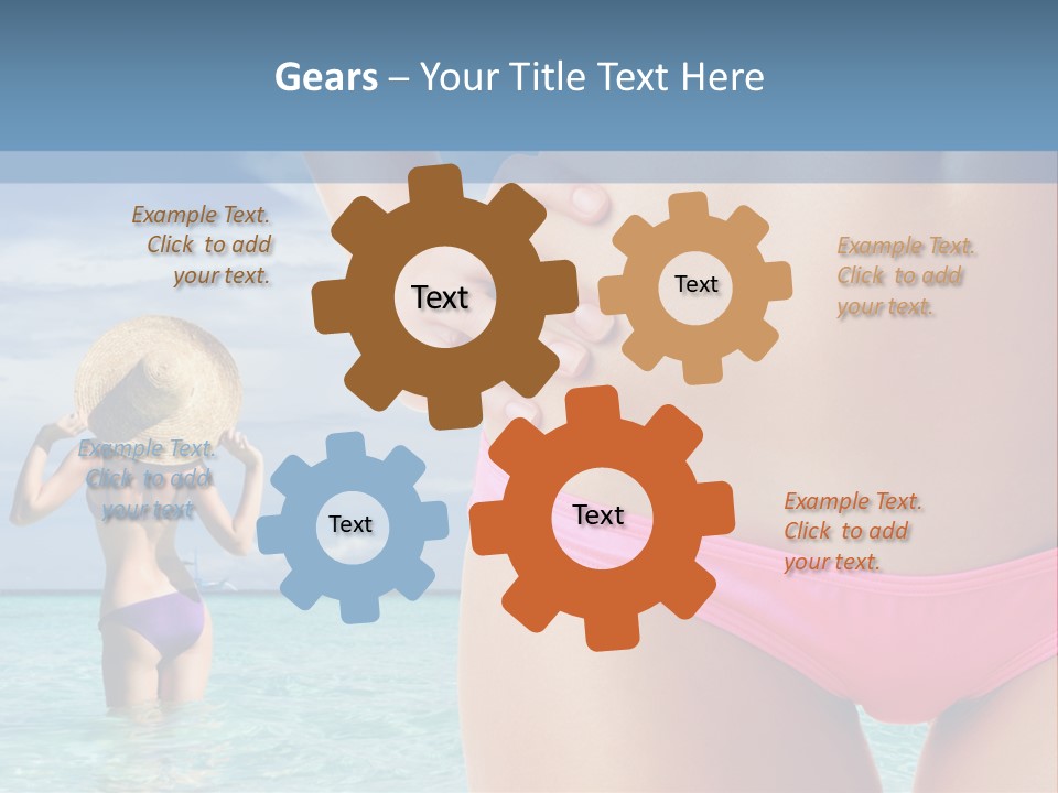 Water Healthy Idyllic PowerPoint Template