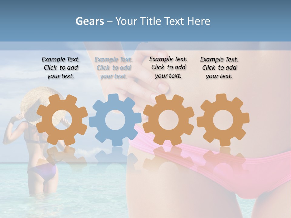 Water Healthy Idyllic PowerPoint Template